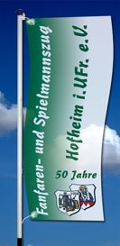 Fahnengestaltung Fanfaren- und Spielmannszug