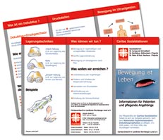 Flyergestaltung Caritasverband N&uuml;rnberger Land
