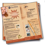 Flyer GestaltungKosmetikstudio Facelines