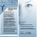 Flyer Erstellung Facharztsuche