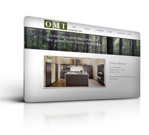 Webdesign und Programmierung OMT Küchen Dassendorf