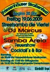 Plakat Poster Streetsamba & Stra&szlig;enfest Friesenhausen