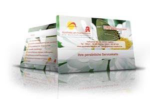 Kundenkarte - Bonuskarte Apotheke am Krankenhaus Ha&szlig;furt