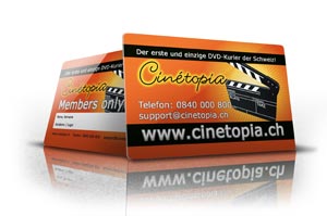 Mitgliedsausweis - Memberkarte DVD Kurier Schweiz