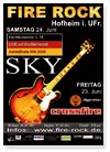 Plakat Fire-Rock