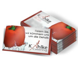 Businesskarte Cateringservice Herzogenaurach