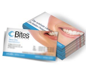 Visitenkarte f&uuml;r C Bites dental K&ouml;ln