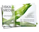 Designerkarte Iska-Media