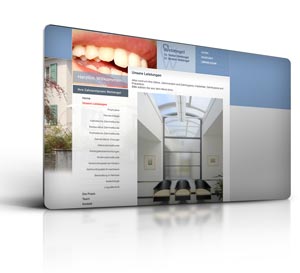 Webdesign, CMS und Programmierung Zahnarztpraxis Wettengel Hofheim