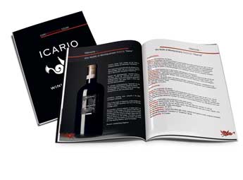 Broschüre Weingut ICARIO