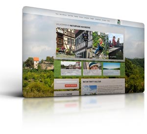 Webdesign und CMS Hassberge Tourismus