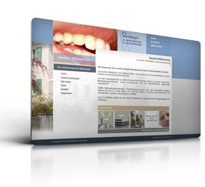Webdesign und CMS Zahnarztpraxis