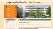 Webdesign und Programmierung Grundschule Hofheim