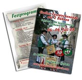 Flyerdesign und Druck Fanfaren- und Spielmannszug Hofheim