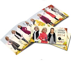 Flyerdesign Hersteller Kinderbekleidung 