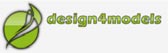 Logo Design für design4models Webdesign für Escort Models
