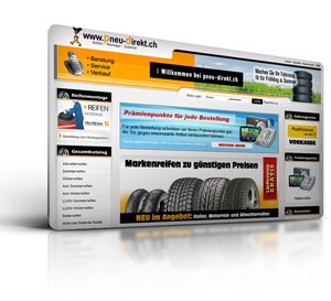 Onlineshop Reifenhändler Schweiz