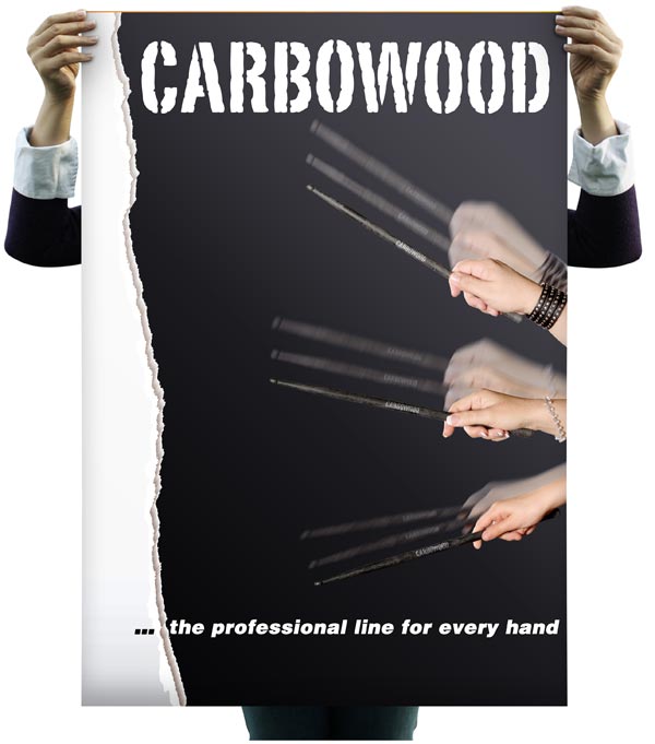 Plakat Poster Carbowood - Drumsticks