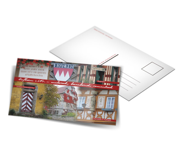 Postkarte Ansichtskarte Stadt Hofheim