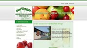 Webdesign und Programmierung Obstkelterei Ehrlinger