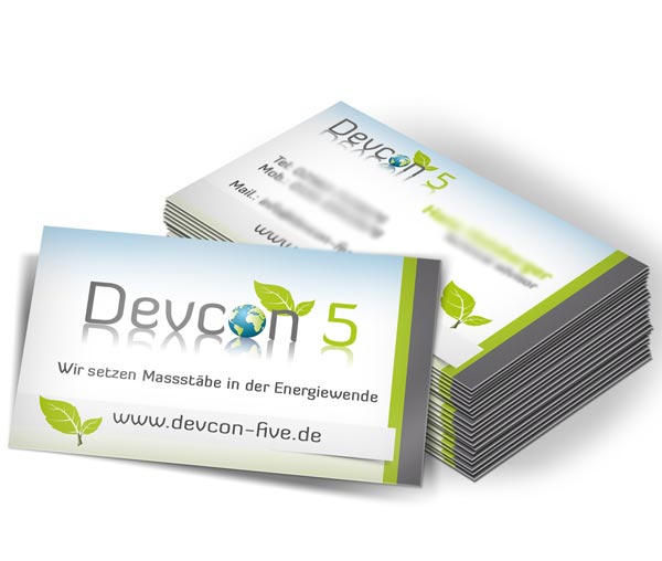 Visitenkarte Devcon 5 - Unternehmensverbund