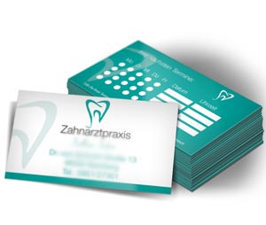 Visitenkarte Zahnarztpraxis Bamberg