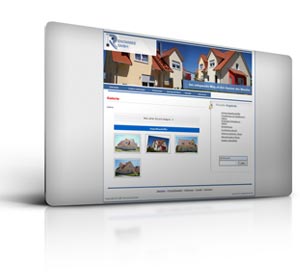 Webdesign, CMS und Programmierung Immobilienbauträger Nordbayern