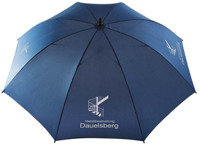 Werbeartikelgestaltung Schirm Metallbearbeitung Dauelsberg